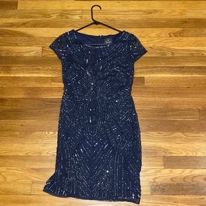 Adrianne Pepell - size 4 sequins dress - worn once